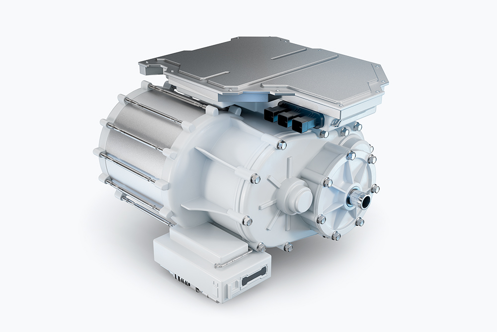 Mit Wevo-Materialien vergossener E-Motor.